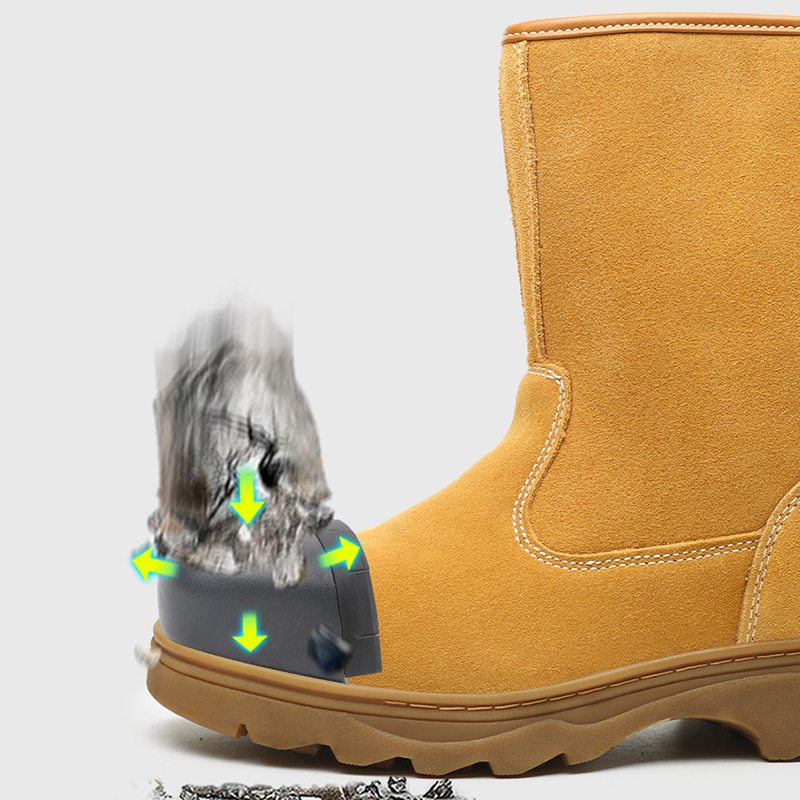Men'S Shoes Hey Dude - أحذية عمل رجالية كاجوال بمقدمة فولاذية،