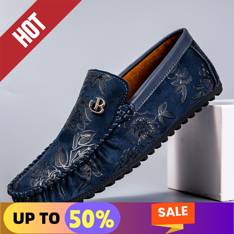 Men'S Shoes Hey Dude - الترفيه أحذية جلدية بدون كعب الرجال