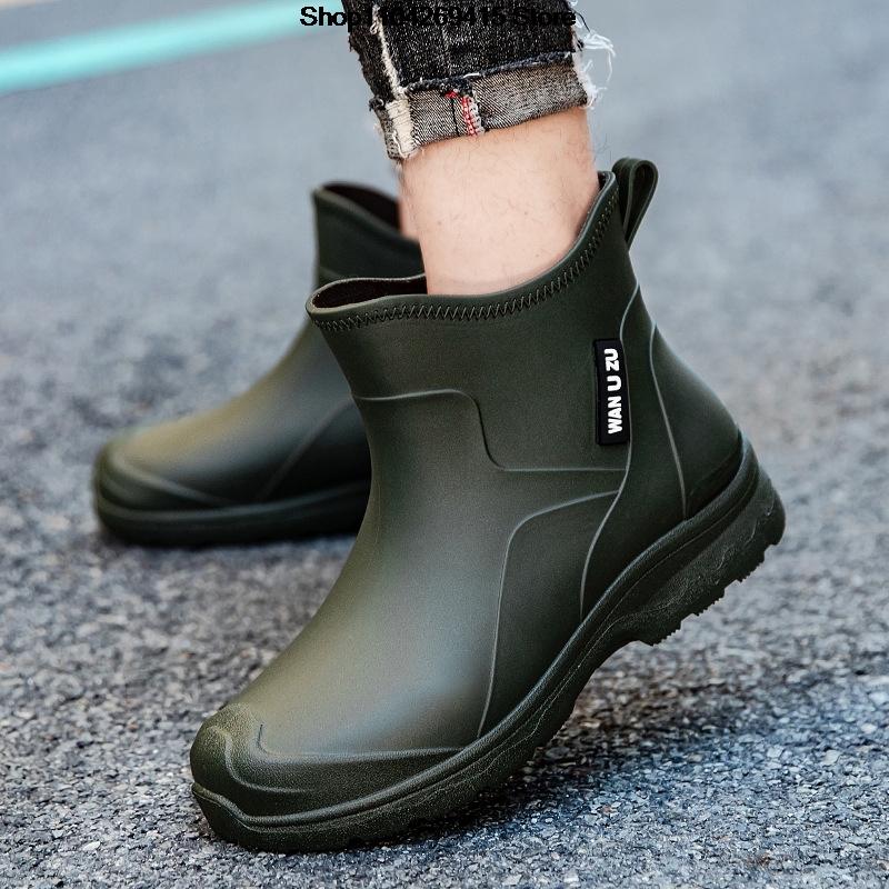 Men'S Shoes Water Resistant - أحذية مطر جديدة للرجال مقاومة للماء