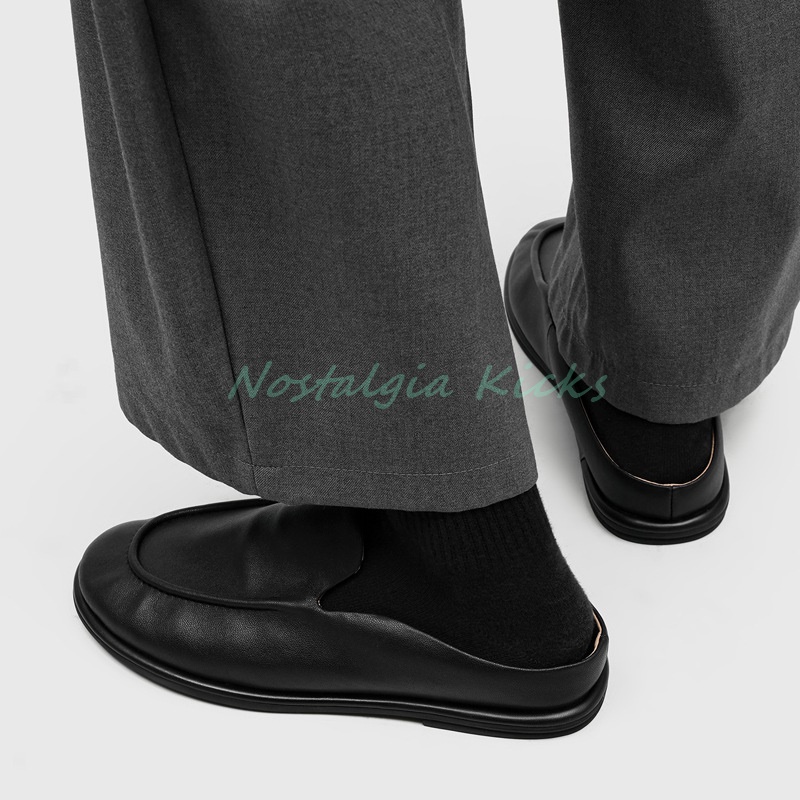 حذاء رجالي من الجلد بدون كعب،  - مراجعة Men'S Shoes Smart وسعره