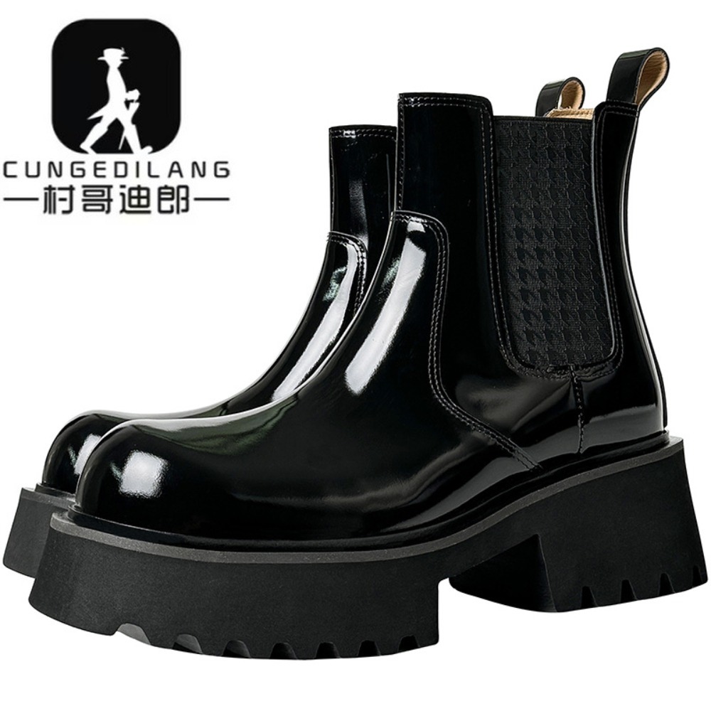 أحذية تشيلسي الرجالية الشتوية  - مراجعة Men'S Shoes Increase Height وسعره