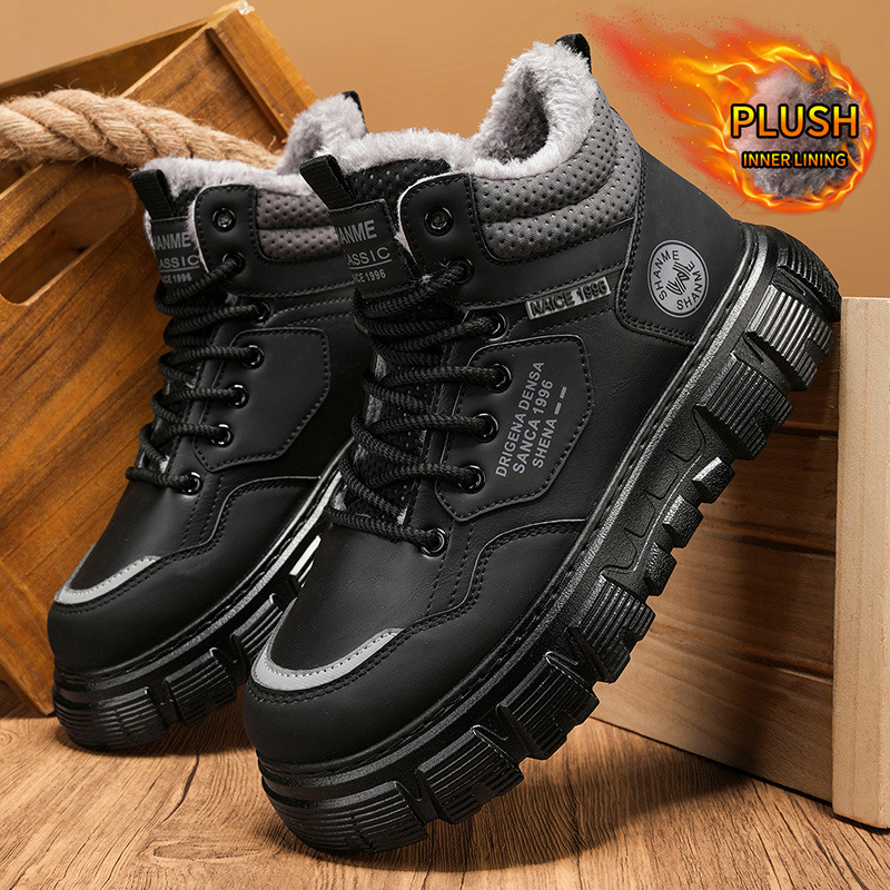 أحذية رجالية شتوية عالية الرقب - مراجعة Men'S Shoes Increase Height وسعره