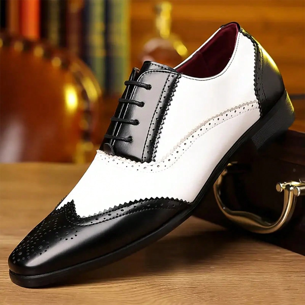 أحذية رسمية رجالية برباط، تصمي - مراجعة Men'S Shoes Smart وسعره
